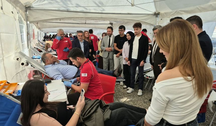 Hediyeli Kan Bağışı Kampanyasında Hedef Amasra'nın Fethi