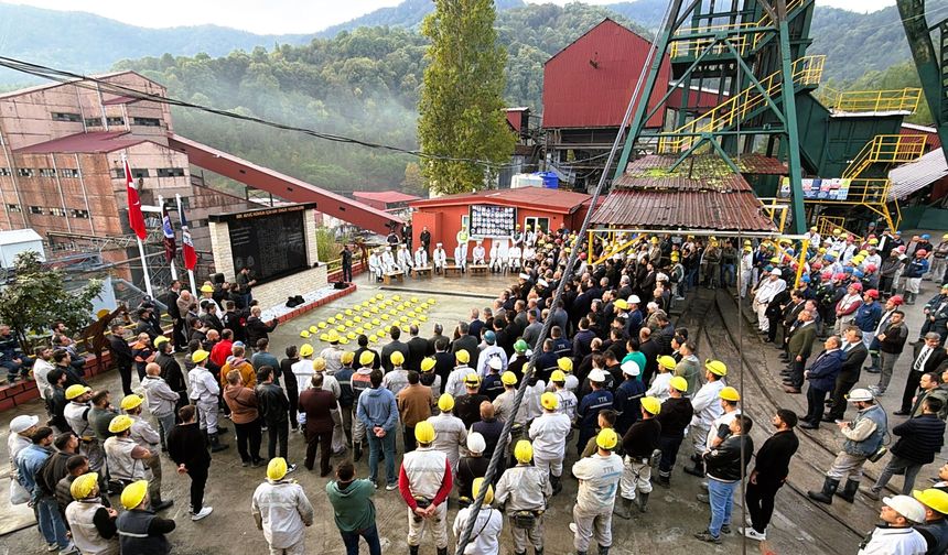 Amasra Maden Faciasının 4’üncü Yılında 43 Madenci Anıldı